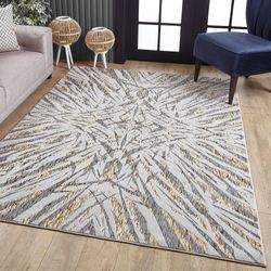 Chesney Rectangle Rug Gold