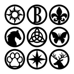 Pathways Fleur de Lis Reflective Driveway Marker Stakes Set of Two