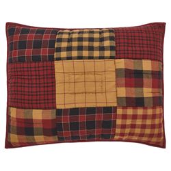 Connell Patchwork Sham Multi Warm