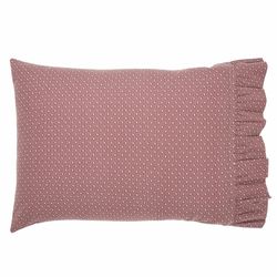 Pip Vinestar Ruffled Pillowcase Pair Multi Warm