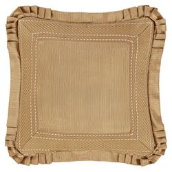 Aurelia Flanged Pillow Gold 20 Square