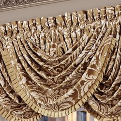 Aurelia Waterfall Valance Gold 49 x 33