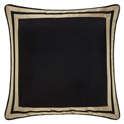 Calvari II Piped European Sham Black