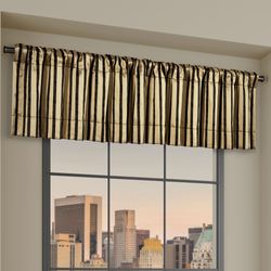 Calvari II Tailored Valance Black 50 x 18
