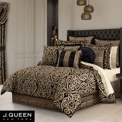 Bolero Comforter Set Black