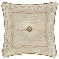 Sezanne Tufted Pillow Champagne 18 Square