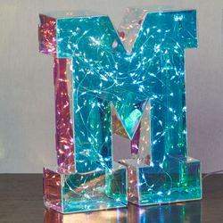 Merry Hologram LED Tabletop Accents Clear Five Piece Set