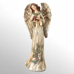 Winter Frost Angel Figurine Natural
