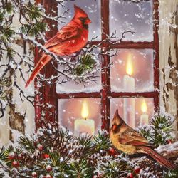 Together for Christmas Lighted Canvas Wall Art Multi Warm