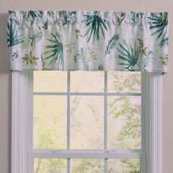 Rainforest Tailored Valance Green 60 x 14