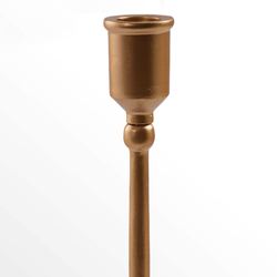 Aviva Taper Candleholders Gold Set of Three