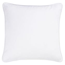 Checkerboard Indigo Solid White European Sham