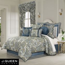 Avellino Comforter Set Blue