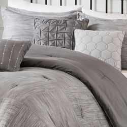 Walter Comforter Bed Set Gray