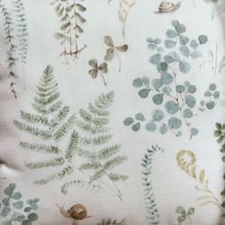 Fern Study Reversible Decorative Pillow Multi Cool 18 Square