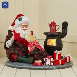 Taking the Chill Off Clothtique Figurine Red