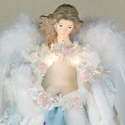 Coastal Angel Tree Topper Blue