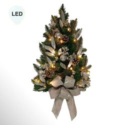 Elegant Wall Tree Wreath Gold