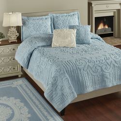Lorenza Quilt Set Blue