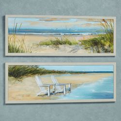 Wind Water Framed Wall Art Multi Cool Set of Two