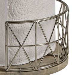 Crestwood Kitchen Paper Towel Holder Silver