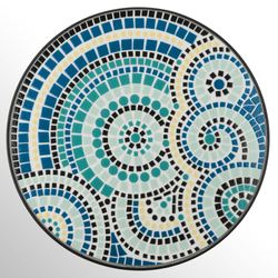 Walker Outdoor Accent Table Multi Earth