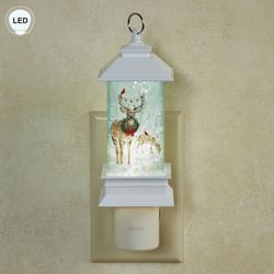 Deer Shimmer LED Nightlight White