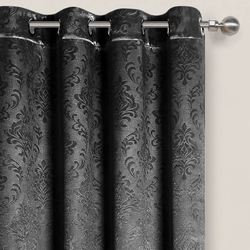 Henline Wide Grommet Curtain Pair 104 x 84