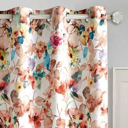 Carisbrook Wide Grommet Curtain Pair 104 x 84