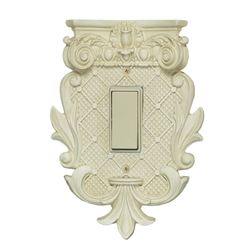 Corinthian Single Dimmer Rocker Switch Antique Ivory