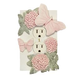 Butterfly in Bloom Pastel Single Outlet Pink