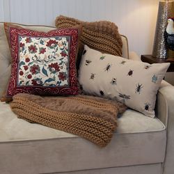 Appalachia Decorative Pillows Multi Warm Set of Two