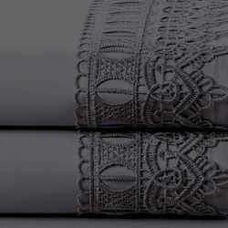 Crochet Lace Sheet Set