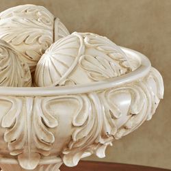 Acassia Decorative Centerpiece Bowl Only Antique White