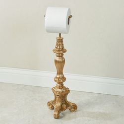 Sabriel Toilet Paper Stand Champagne Gold