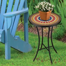 Anderson Outdoor Accent Table Multi Earth