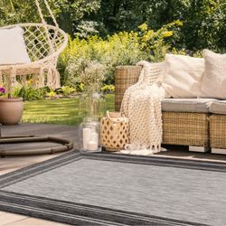 Prince Border Rectangle Rug