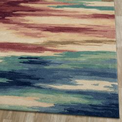 Tivoli Rectangle Rug Burgundy