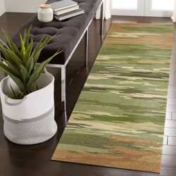 Tivoli Rug Runner Green 2 x 76