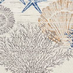 Seaside Treasures Rectangle Rug Blue