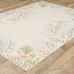 Farrage Rectangle Rug Beige