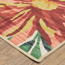 Peacon Rectangle Rug Beige