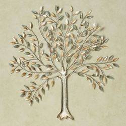Enchanting Nature Tree Wall Art Multi Metallic