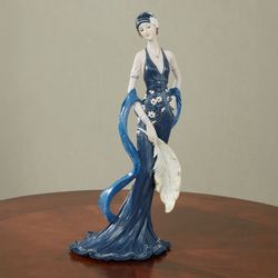 Alluring Beauty Figurine Midnight Blue