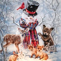 Forest Friends LED Tabletop Nightlight Multi Warm