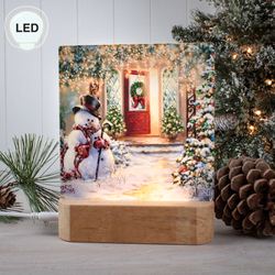 Home for the Holidays LED Tabletop Nightlight Multi Warm