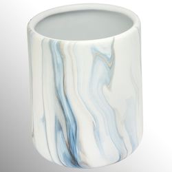 Waves Wastebasket Blue