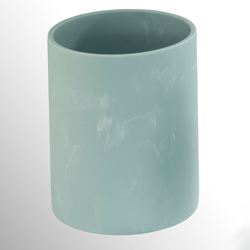 Kendall Wastebasket Aqua Mist