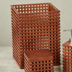 Osaka Wastebasket Brown