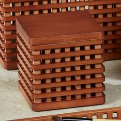 Osaka Covered Jar Brown